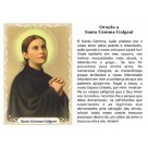 OG14042P100 - Oração Santa Gemma Galgani c/ 100un. - 9,5x6,5cm