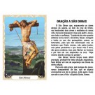 OG141413P100 - Oração São Dimas c/ 100un. - 9,5x6,5cm