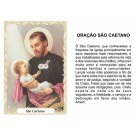 OG141468P100 - Oração São Caetano c/ 100un. - 9,5x6,5cm