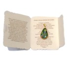 CM14007 - Cartão N. Sra. de Lourdes c/ Medalha - 7,5x6cm