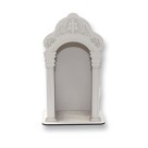 OT818020 - Oratório de MDF Branca - 23,3x13,5cm