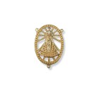 ET1610100 - Entremeio N. Sra. Aparecida Dourada. - 4,5X3cm