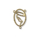ET1650100 - Entremeio Nossa Senhora Dourado. - 5x3,3cm