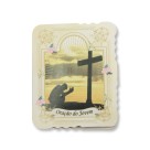 CD16007 - Cartão Oração dos Jovem c/ Dezena - 7,5x6cm
