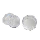 EM2140P2 - Caixa de Acrílico Sextavada c/ 2un. - 3x3cm