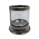 PV158010 - Porta Vela Vidro - 9x8cm