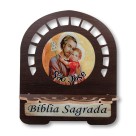 PB811549 - Porta Bíblia São José MDF Resinado - 26x21,5cm