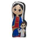 AL38208 - Almofada Naninha Maria Passa na Frente (M) - 28x13cm