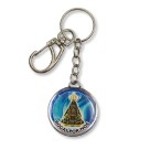 CH1090001 - Chaveiro N. Sra. Aparecida Duplo Resinado - 12x3,5cm