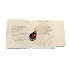CM141404 - Cartão Oração do Jovem c/ Medalha - 7,5x6cm