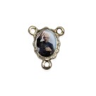 ET1671428P5 - Entremeio Padre Donizetti Resinado c/ 5un. - 1,9x1,5cm