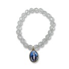 PU410412 - Pulseira N. Sra. das Graças Acrílico Transparente - 11x2cm