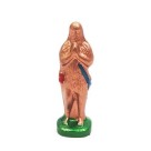 IM89418 - Imagem Santo Onofre Metal - 5x1,5cm