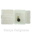 CM141408 - Cartão São Bento c/ Medalha - 7,5x6cm