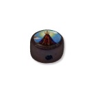 ET761102P6 - Entremeio N. Sra. Aparecida Passante Madeira c/ 6 un. - 1x1cm