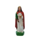 IM8607 - Imagem Santa Luzia Metal - 10x3cm