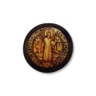 ET761506P6 - Entremeio São Bento Passante Madeira c/ 6 un. - 1,6x1,6cm