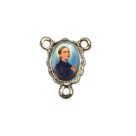 ET1671031P5 - Entremeio Santa Gemma Galgani Resinado c/ 5un. - 1,9x1,5cm