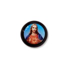 ET761202P6 - Entremeio Sagrado Coração de Jesus Passante Madeira c/ 6 un. - 1x1cm