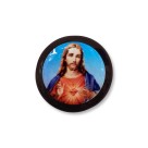 ET761502P6 - Entremeio Sagrado Coração de Jesus Passante Madeira c/ 6 un. -  1,6x1,6cm