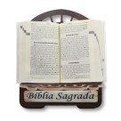 PB811311 - Porta Bíblia N. Sra. de Fátima MDF Resinado - 26x21,5cm