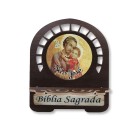 PB810560 - Porta Bíblia São José MDF Resinado - 22x17,5cm