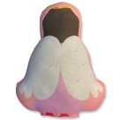 AL38449 - Almofada Naninha Anjo Rosa (G) - 34x28cm