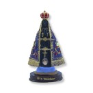 IM1730059 - Imagem N. Sra. Aparecida Bandeira Resina - 12x6cm
