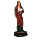 IM1730028 - Imagem Santa Inês Resina - 16x6cm