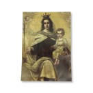 ES149022 -  Escapulário N. Sra. Do Carmo e Sagrado Coração de Jesus Tecido (G) - 78x4cm