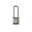 PU28948 - Pingente Cadeado Níquel - 3,6x1,3cm