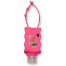 AG75102 - Porta Álcool Em Gel Meu Batizado Rosa c/ Álcool 70%