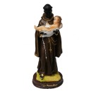 IM1730416 - Imagem São Benedito Resina - 16x6cm