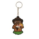 CH50409 - Chaveiro São Benedito Emborrachado - 12x3cm