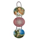 DE722410 - Móbile Anjo da Guarda MDF Resinado - 33x8cm