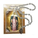 TE950091 - Terço c/ Oração Coroa de N. Sra. Das Lágrimas – 32cm