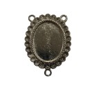 ET830009 - Entremeio Para Resinar Níquel - 4,9x3,6cm