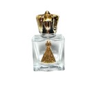 GF750200P6 - Garrafinha N. Sra. Aparecida c/ Pingente de Aluminio Dourado c/ 6un. - 5,5x3cm