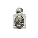 GF750030P6 - Garrafinha Anjo da Guarda Níquel Envelhecido c/ 6un. - 5x3cm