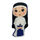 AL38240 - Almofada Naninha Santa Dulce dos Pobres (Irmã Dulce) (M) - 30x16cm
