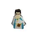 AL38430 - Almofada Naninha São Gabriel Arcanjo (PP) - 14x10cm