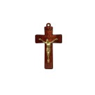 CZ76002P2 - Crucifixo Madeira c/2un.- 4,3x2,6cm