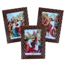 QD91223P15 - Kit Quadro Via Sacra c/ 15un. - 13x18cm