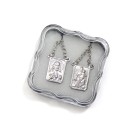 ES43017 - Escapulário N. Sra. Do Carmo Aço Inox - 61,7x1,2cm (R241)