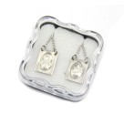 ES43020 - Escapulário N. Sra. Do Carmo Aço Inox - 61,5x1,3cm (R210)