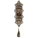 AO4102621 - Adorno Sagrada Família MDF Amadeirado Resinado - 40x10,5cm