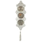 DE720514 - Adorno Anjo da Guarda MDF Branco Resinado - 40x10,5cm
