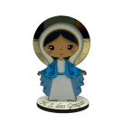 PE721502 - Pedestal N. Sra. Das Graças MDF - 12,5x7,5cm