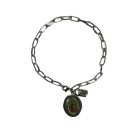 PU28322 - Pulseira N. Sra. De Guadalupe Cadeia de Consagração - 19cm