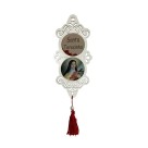 AO4102010 - Adorno Santa Teresinha MDF Branco Resinado - 32x10,2cm